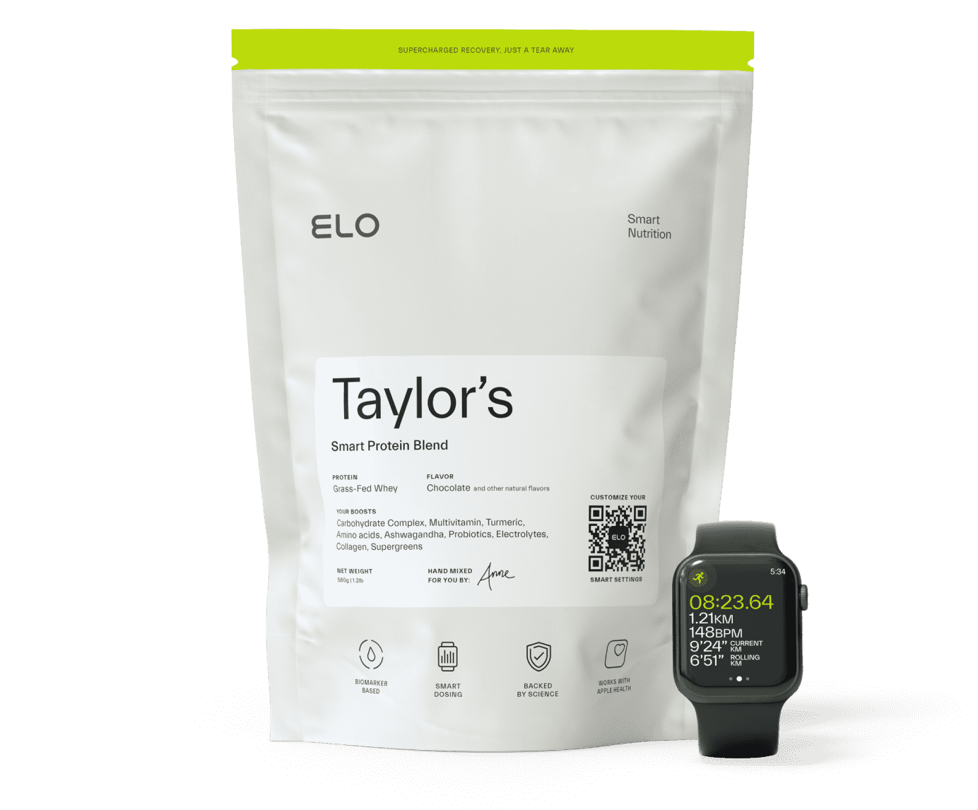 Elo Smart Protein personalised blend pouch